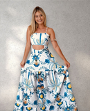 VESTIDO PALHACINHO LONGO